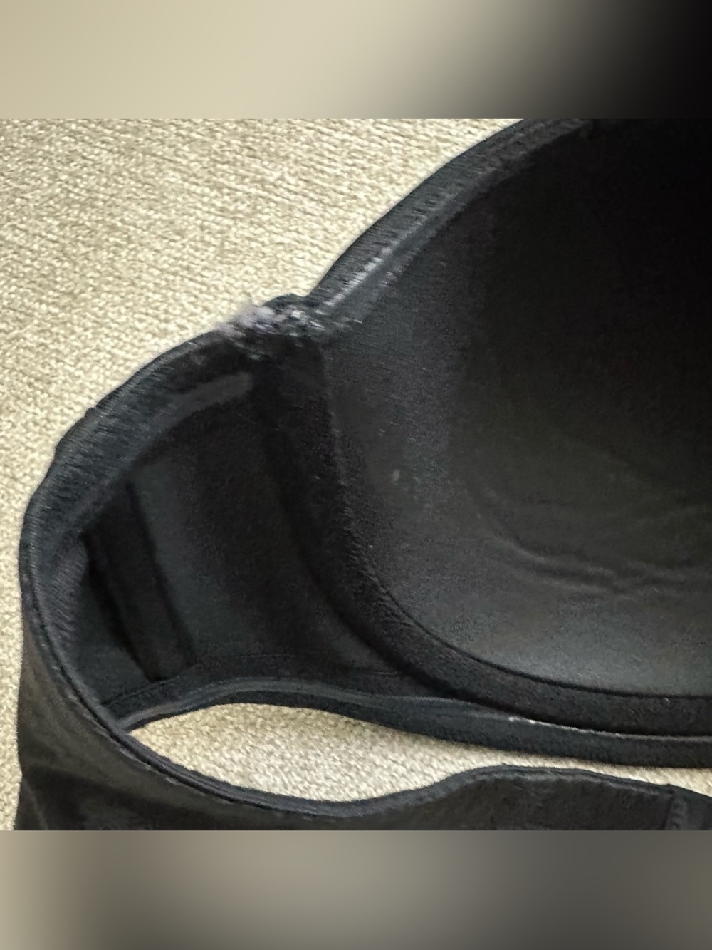 Cacique black strapless bra size 42B - Picture 4 of 6